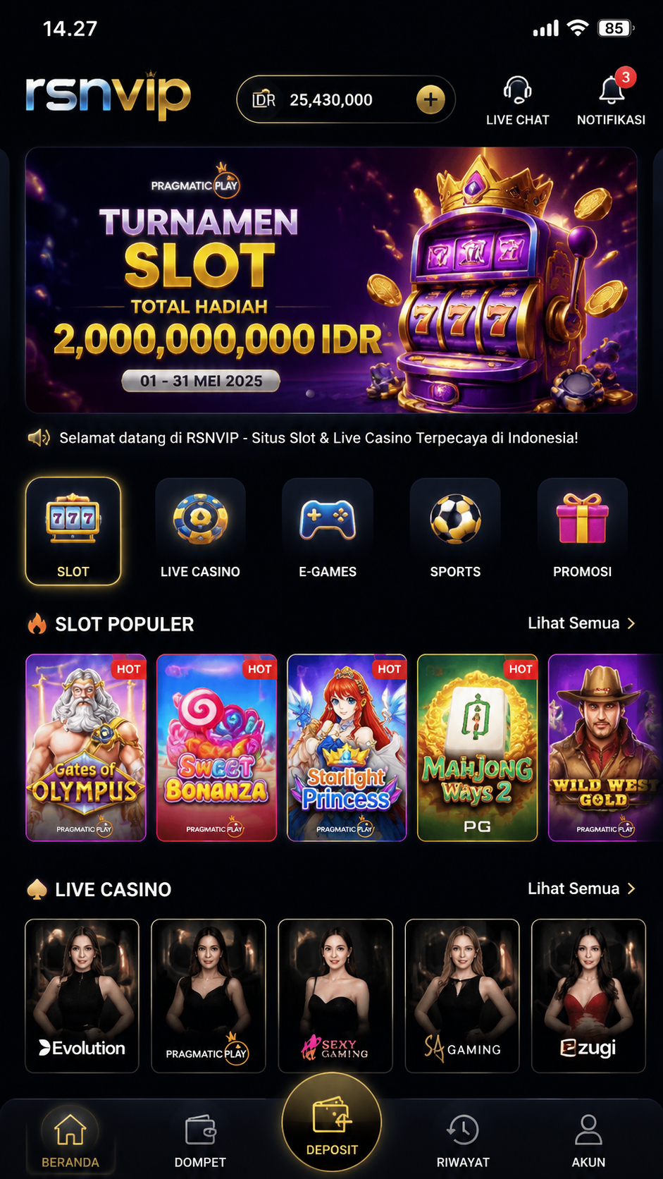 Screenshot 2 rsnvip